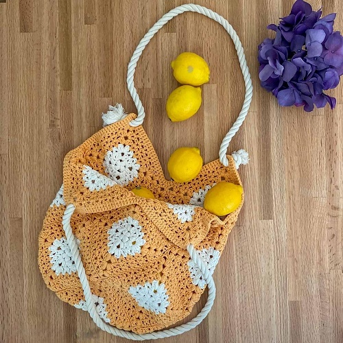 Market Bag Free Crochet Patterns 1