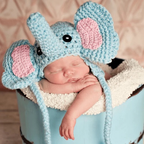 Beautiful Crochet Newborn Hat