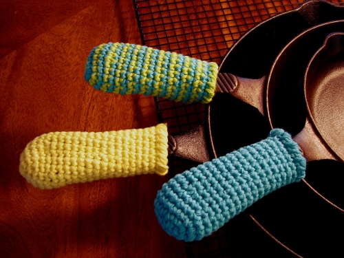 Crochet Cast Iron Heat Protectors