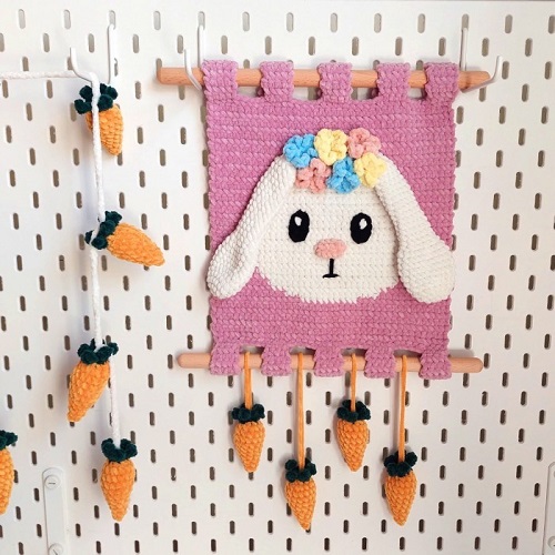 Easter Bunny Wall Hanging