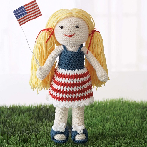 Crochet Summer Dolls Free Patterns 2