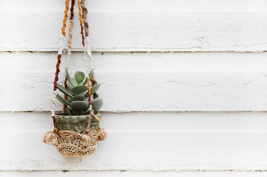 DIY Crochet Planter 2