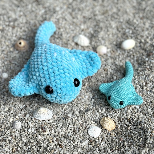 Mini Stingray Amigurumi