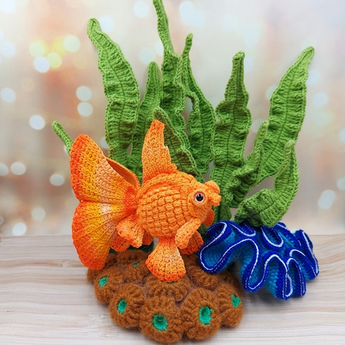 Free Gold Fish Amigurumi Crochet Patterns 1