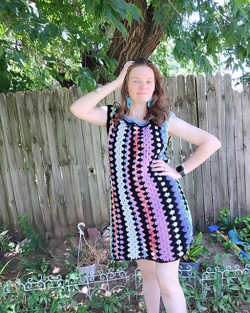 Summer London Dress Crochet Free Pattern