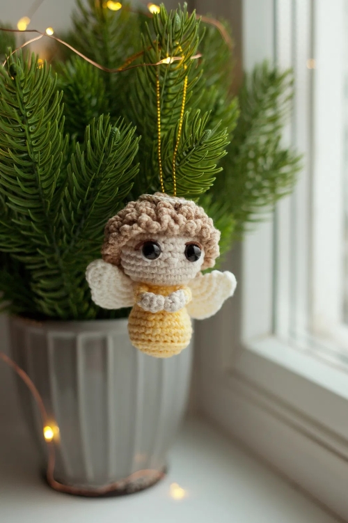Angel Christmas Tree Ornament