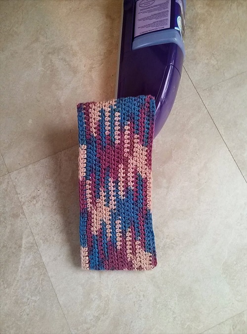 DIY Crochet Mop and Sweeper Cover Ideas 2
