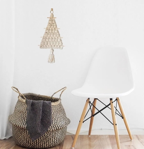 Modern Christmas Tree Wall Hanging