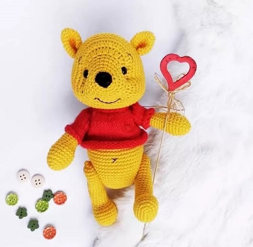 Top Crochet Winnie the Pooh Free Patterns 2