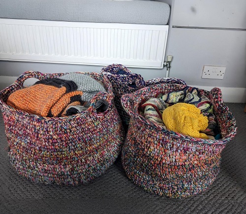 remaining yarn basket