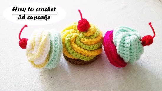 DIY Crochet Cake 12