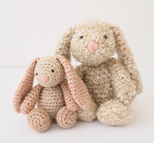 Floppy Bunny Stuffed Crochet Pattern