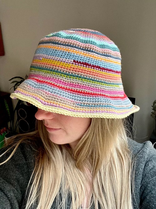 Simple Crochet Bucket Hat Free Pattern