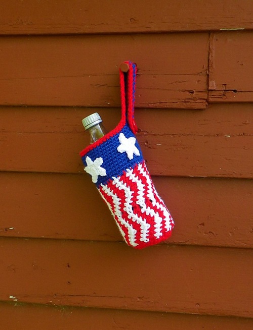 Uncle Sam Bottle Cozy