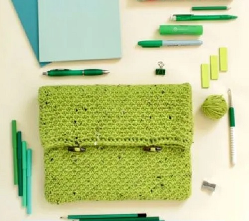 Crochet Book Cover 6