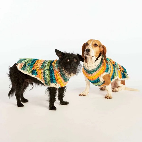 Pet Sweater Crochet Free Patterns 1