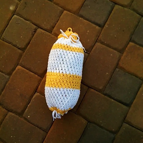 Crochet Plastic Bag Keeper