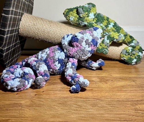Crafty Chameleon Free Pattern