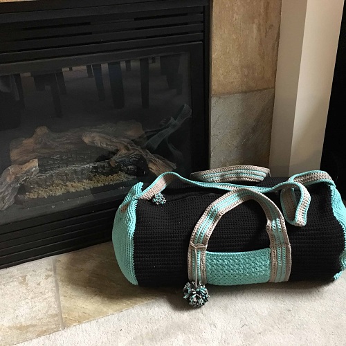 Duffle Bag Free Crochet Patterns 1