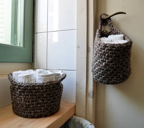 hanging door basket
