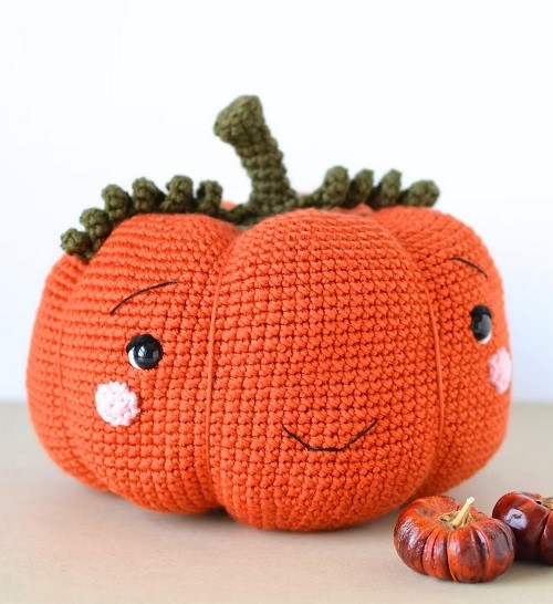 cute large pumpkin
