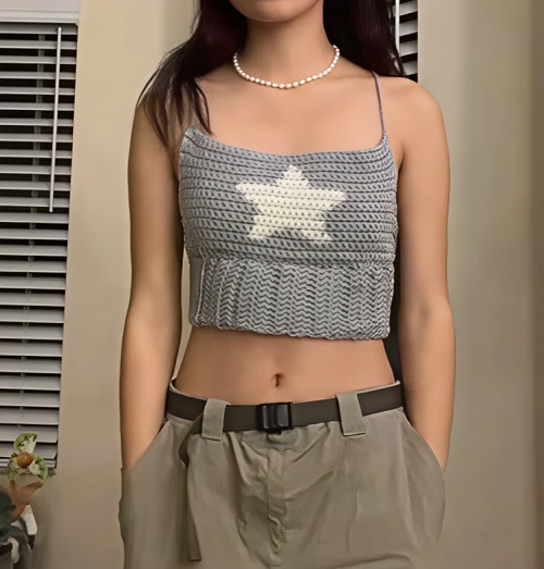 Crochet Star Top Free Patterns 7