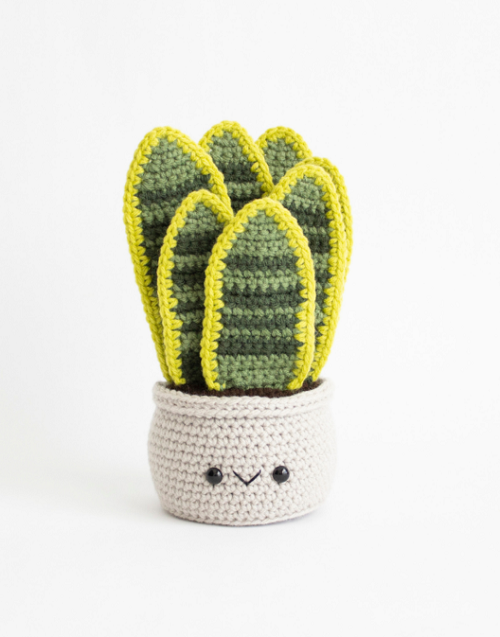 Crochet Snake Plant Free Patterns 2