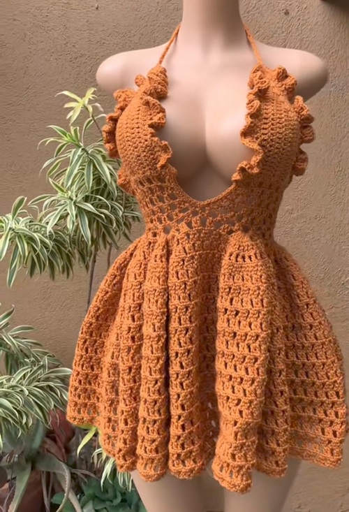 crochet dress