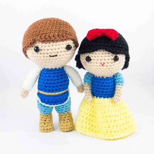 Snow White and Prince Amigurumi Pattern