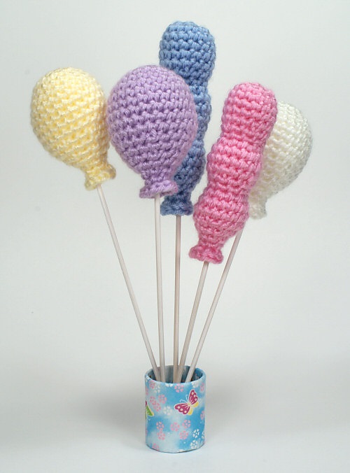 Crochet Balloon Free Patterns For New Year 1