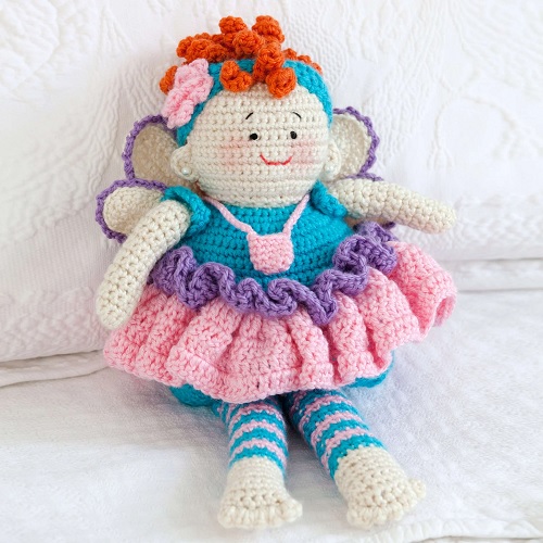 Crochet Tooth Fairy Doll Pattern