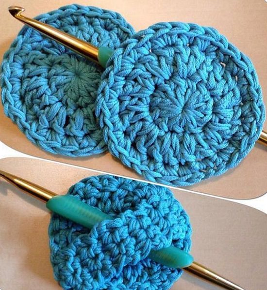 DIY Dish Scrubber 8