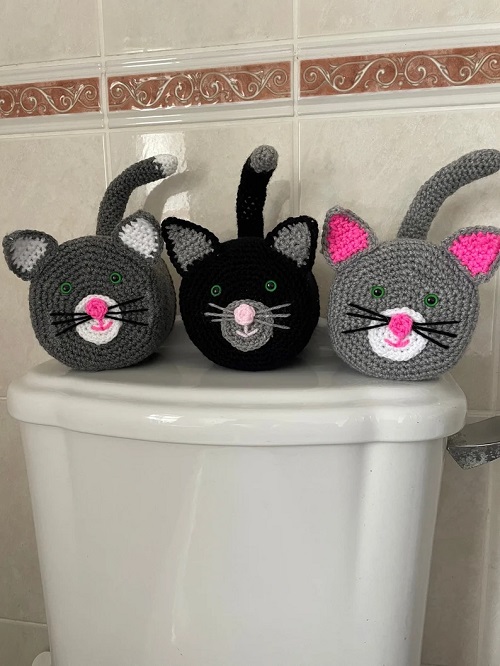 Crochet Toilet Roll Covers Free Patterns 15