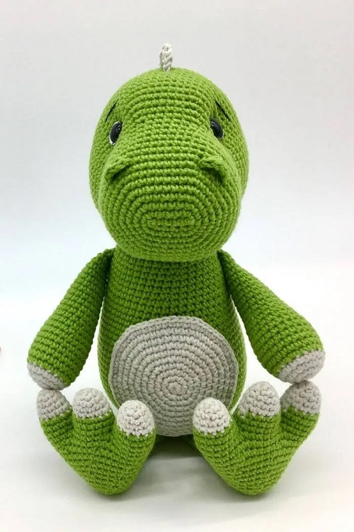 Danny the Dinosaur Crochet Pattern