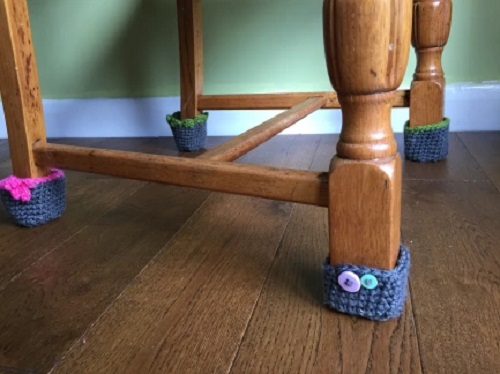 Crochet Table and Chair Socks Free Patterns 3