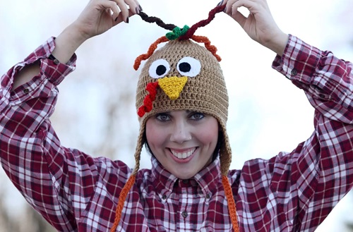 Crochet Turkey Hat Free Pattern