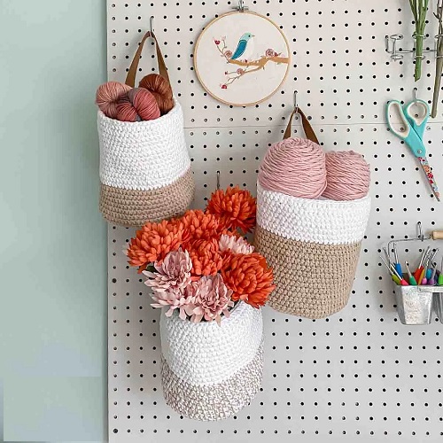 Crochet Storage Handler Free Patterns 2a