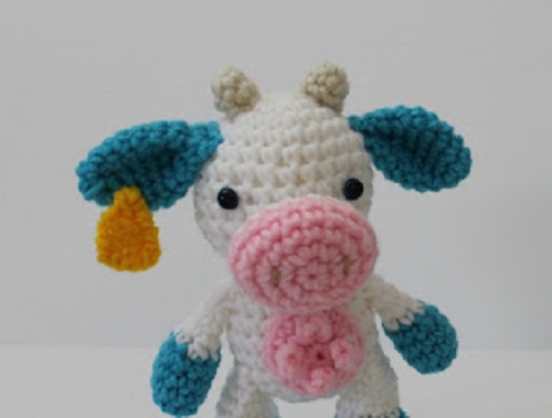 Crochet Strawberry Cow 4