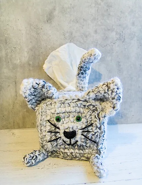 cat Tissue Box Cover ƒ‚‚“ Free Pattern