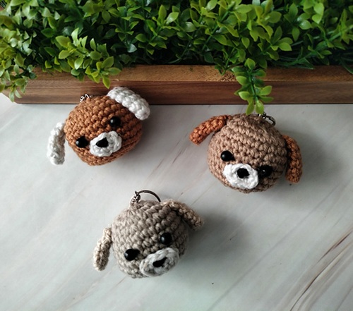Crochet Animal Keychain Free Patterns 2