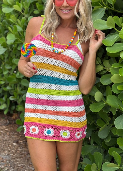 Seaside Coverup Crochet Pattern