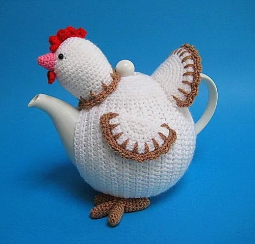 Chicken Tea Cosy Animal Teapot Cozy Easter Spring