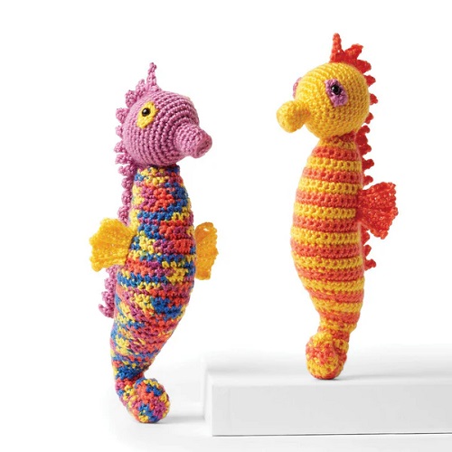 Seahorse Amigurumi Free Crochet Patterns 4