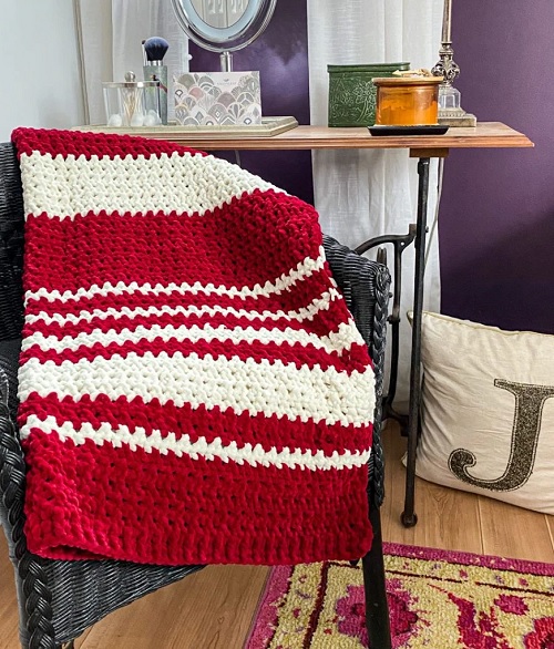 Crochet Throw Blanket Ideas For Beginners 6