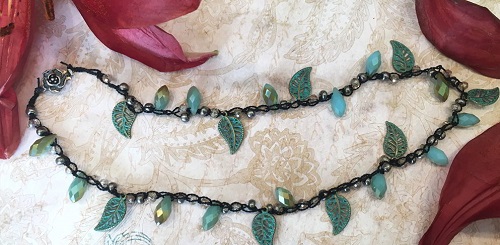 Free Crochet Beaded Necklace Patterns 1