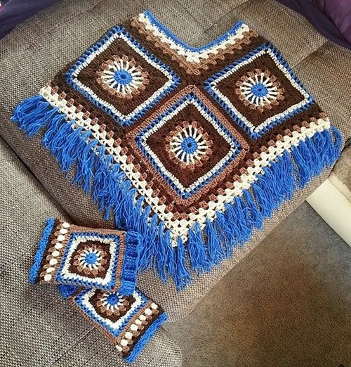 Crochet poncho free patterns