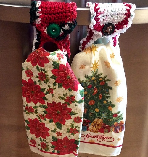 Stunning Crochet Towel Holders Ideas 2