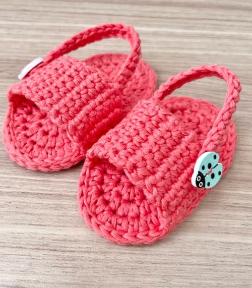 Crochet Baby Sandals Free Patterns
