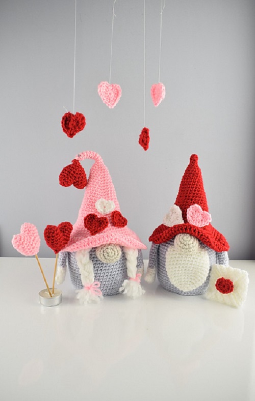 Valentine's gnome set