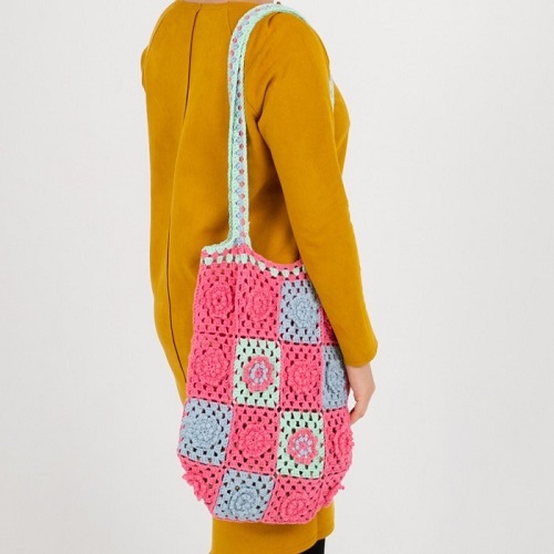 Large Crochet Handbags Free Patterns 5